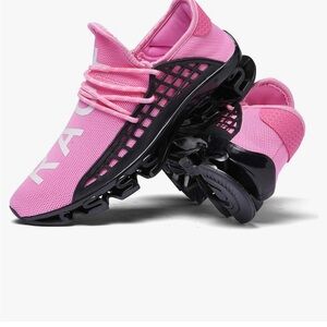 Men’s Pink and Black Athletic Shoes